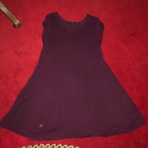 Maroon Mini Dress